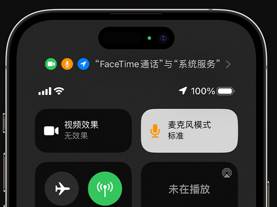 涿州苹果授权维修网点分享iPhone在通话时让你的声音更清晰 